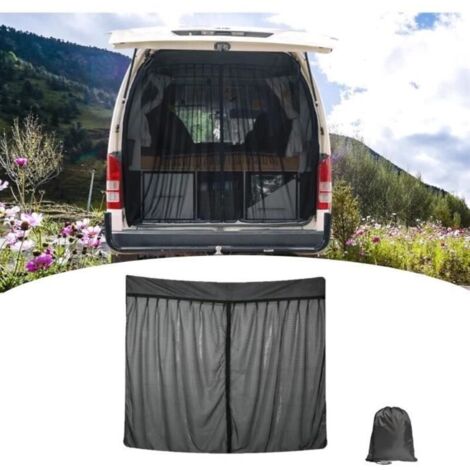 Moustiquaire magnétique pour hayon pour Transit Custom,Résistant aux UV Moustiquaire pour Porte Arrière Hayon Voiture Anti-Moustique (1/4)