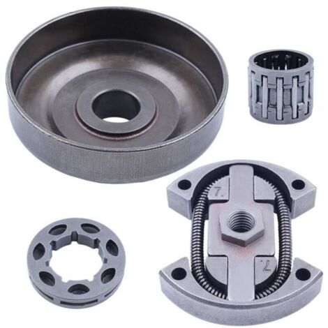 3/8\'\"-7t Embrayage à tambour de tambour Signeau à aiguille Kit de roulement pour Husqvarna 55 Rancher 50
