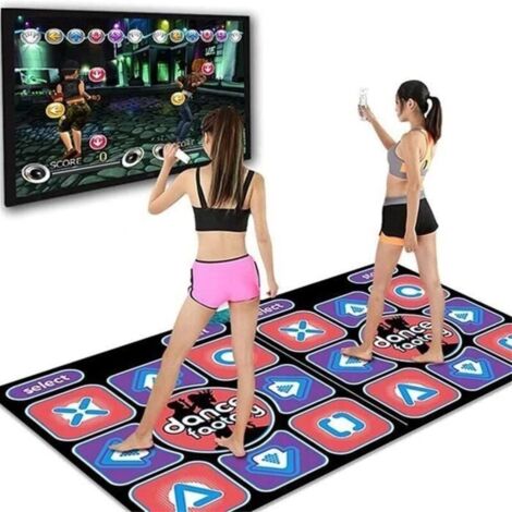 Tapis de danse double sans fil - SODIAL - 150 jeux - Jouet musical d\' éducation précoce pour enfants