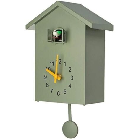 Cellfast – Horloge murale scandinave à coucou – Dimensions 25 x 15 x 9 cm – Matériau ABS – Pour décoration intérieure