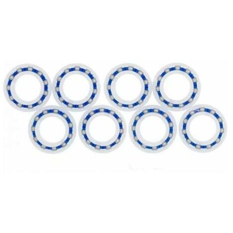 Lot de 8 roulements à Billes adaptables pour Roue de Polaris 280 180 Robot Nettoyeur de Piscine C60 C-60,Dolaso..DEBUNS