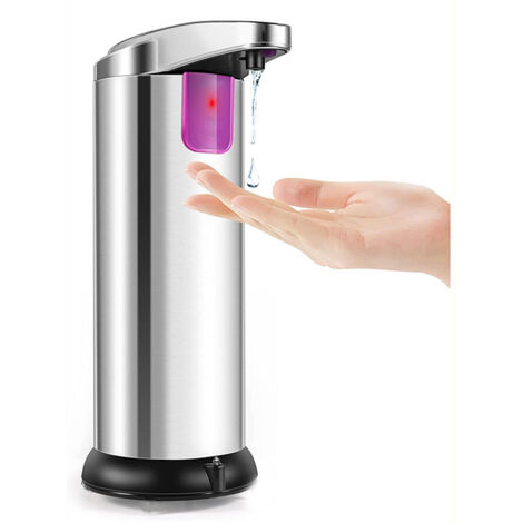Distributeur Savon Automatique - Applique le savon sans contact, pratique et économique, design élégant (1/4)