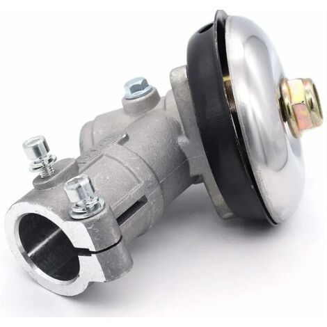 Renvoi d'angle Debroussailleuse 28mm, Tête d'engrenage Debroussailleuse Universelle Boîte de Vitesse de Tondeuse à Gazon pour Coupe Herbe/Tronconneuse (28mm, Rond de 9 Dents)