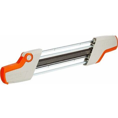 Gabrielle – Porte-lime 2 en 1 pour chaîne de tronçonneuse Stihl 3/8' P – Aiguisage rapide des dents – Diamètre 4 mm pour coupe précise