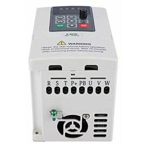 KZQ – Variateur de fréquence 2,2 kW 380V triphasé – Contrôle de vitesse moteur – Protection contre surcharges et surtensions – Faible bruit et interférences