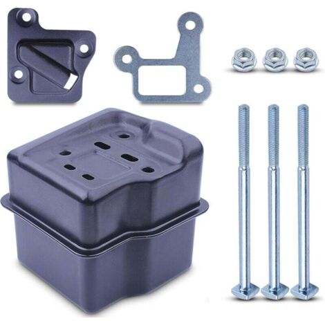 Debuns – Kit échappement pour tronçonneuse STIHL 029 039 MS290 MS310 MS390 – Silencieux avec joint, vis et écrous – Réduction du bruit d'échappement