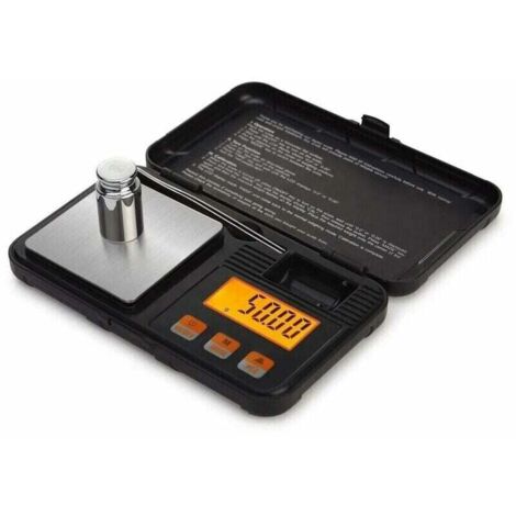 Alovez – Balance de cuisine numérique 50g – Précision 0,001g – Écran LCD rétroéclairé – Pince à épiler incluse – Fonction tare (1/4)