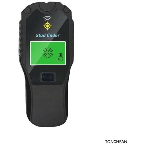 Tonchean – Détecteur de métaux mural avec écran LCD – Profondeur de détection 1-80 mm – Alimentation pile 9V – Pour métaux magnétiques et non magnétiques (1/5)