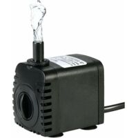 Odipie – Pompe à eau submersible 600L/H 8W – Ultra-silencieuse avec 4 ventouses – Pour aquariums et systèmes hydroponiques – Technologie allemande