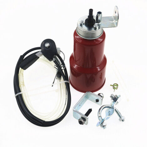 Graisseur Automatique de Chaîne pour Moto - Lubrificateur d'Huile pour Chaîne de Transmission - Réservoir d'Huile de Graissage pour Kit Chaîne Moto (1/4)
