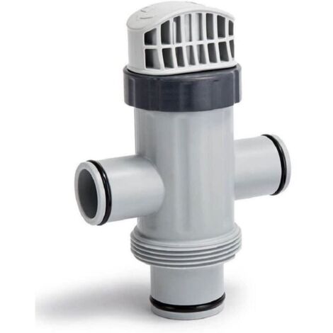 Valve à piston de rechange Intex 11872 à double séparation pour l'entretien des pompes de piscine enterrées et des pompes de piscine (1/4)