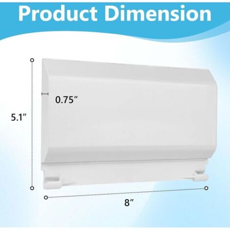 Panneau de remplacement Pentair 85001500 Accessoires de porte de piscine à charnière S-20 Pièces de réparation et de remplacement pour skimmer de piscine Pièces compatibles d'origine (1/3)