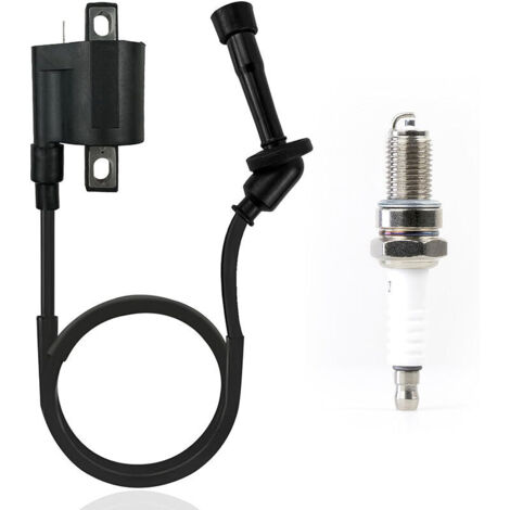 Bobine d'allumage haute tension pour buggy de plage, compatible avec Suzuki LTZ400 LT-Z400 33410-09F00. Pièce de rechange d'origine, résistante aux hautes températures et à la corrosion.