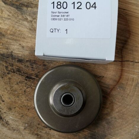 Les pignons LutchSprocket sont compatibles avec les tronçonneuses Dolmar modèles PS-33, 100, 102, 330, 340, 341 et 342 Référence : 021223010