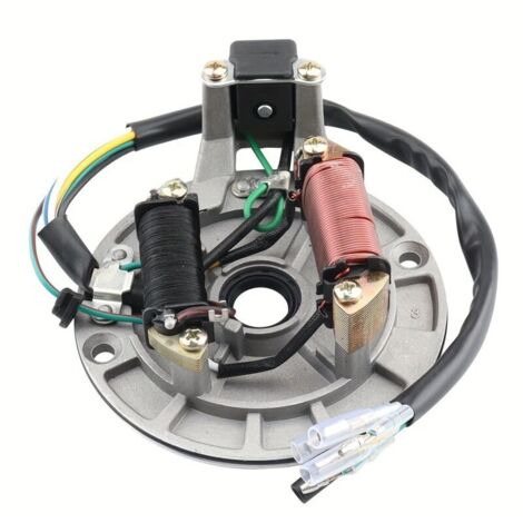 Démarreur JH70 pour motos tout-terrain, bobine d'allumage, démarreur à pied pour moteur 90-110 cm3, bobine de stator (1/4)