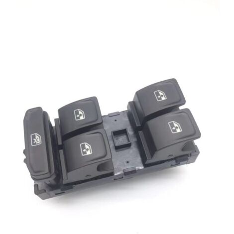 Applicable au commutateur, au lève-vitre et à l'interrupteur principal de la vitre électrique avant gauche de la Skoda Octavia, référence 5ED 959 857 (1/4)