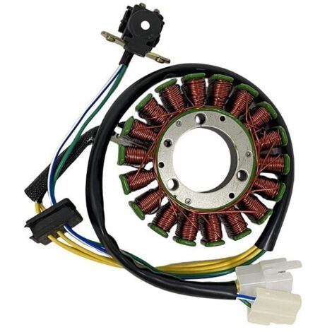 Bobine d'Allumage (Bobine Haute Tension) pour Suzuki - Compatible GN125, GN125H, GS125, EN125 - Référence 32101-05300 - Allumage Fiable (1/4)