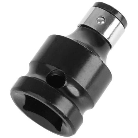 Clé carrée à connexion rapide 1/2", kit convertisseur de mandrin de perceuse à tige hexagonale 1/4" avec tournevis (1/3)
