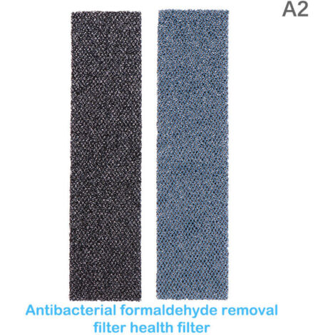 Filtres adaptés aux climatiseurs Gree, y compris les filtres à mailles bleues, vertes et noires, contenant du coton filtrant à la catéchine et aux ions d'argent. (1/4)