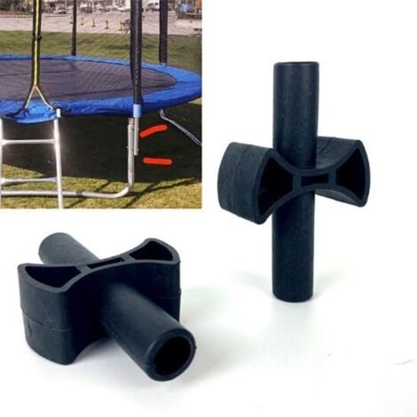 12 patins de protection en croix pour trampoline enfant – Stabilité et sécurité (1/4)