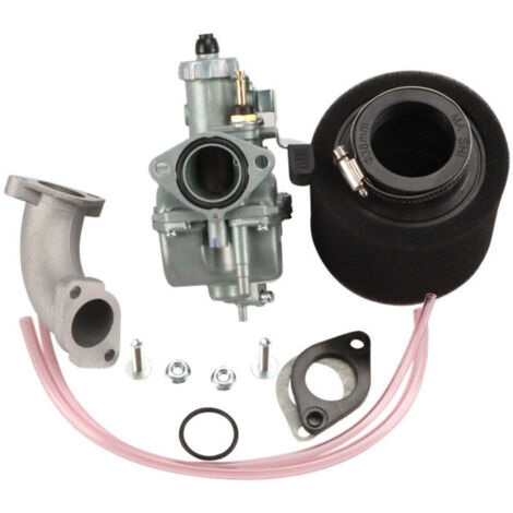 Kit de carburateur PZ26 pour motos 110-140cc telles que Honda XR, Kawasaki KLX et Yamaha YBR 125, diamètre VM 22 mm, comprend un joint et un câble d'accélérateur, prêt à installer et à mettre à niveau