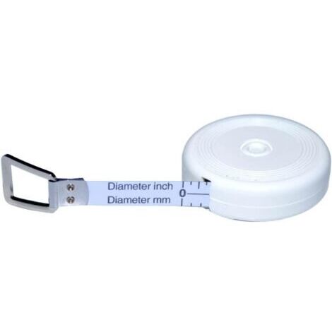 50 pieces Diaflex Mètre Ruban Pour Mesure De Diamètre De Buches, De Troncs Et De Tuyau De 6 Pi/ 1.5 M, Métrique Et Impérial (1/4)