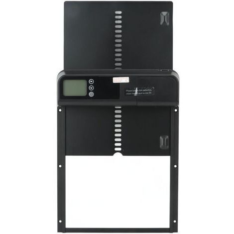 SUNXURY Eosnow,Porte automatique de poulailler avec minuterie en alliage d'aluminium IP45 affichage LED étanche ouvre-porte automatique de poulet alimenté par batterie pour la ferme (1/5)