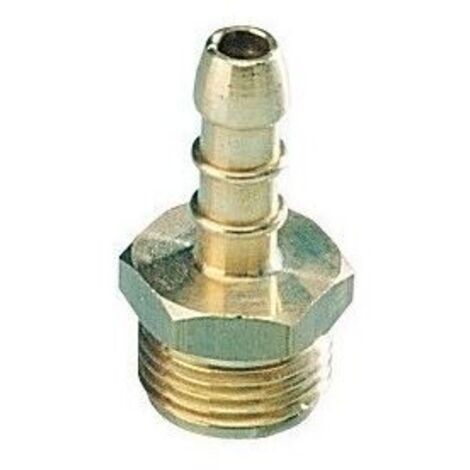 Embout laiton filetage mâle 20 x 1,5 – Raccord gaz pour tuyaux souples ø 6/8 mm – Résistant à la corrosion et haute pression (1/2)