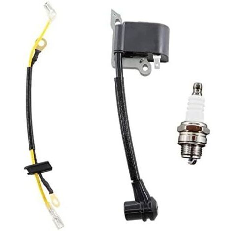 Bobine dallumage avec bougie dallumage pour Husqvarna 136 137 137E 141 142 142E 235 240 23 26 36 41 Remplace 545199901 (1/5)