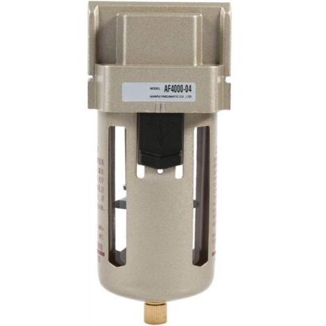 Sunxury – Piège à eau de compresseur – Filtre à air 1/2 pouce – Séparateur d'humidité 5 μm – Débit 4000 L/min – Installation facile (1/5)