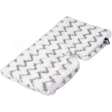 Couvercle de vadrouille à vapeur Accessoires de vadrouille Tête de vadrouille S3501 Tampon de rechange pour vadrouille en fibre Rayures grises (1/3)