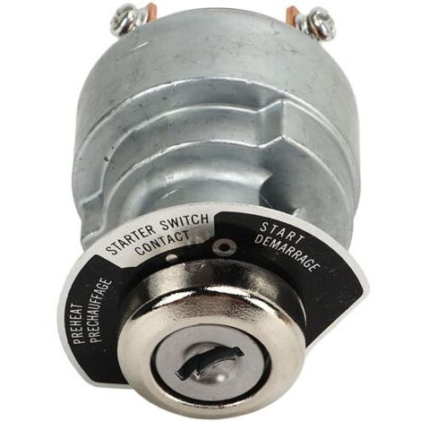 SUNXURY,Interrupteur d'allumage 183827, interrupteur à clé de démarreur pour moteur Kubota D722 D902 D1005 D1105 D1305 V1205 V1305 V1505 (1/5)
