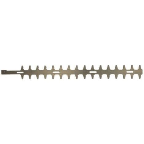 Lame supérieure adaptable pour taille-haie – Longueur 634 mm – Coupe 550 mm – Double denture pour performance optimale