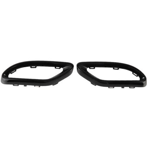 SUNXURY Sortie d'échappement de remplacement noir brillant pour Mercedes-Benz A B C E GLC CLS-Class W177 W247 W205 W213 X253 C257 (GLA/GLB non compatible)