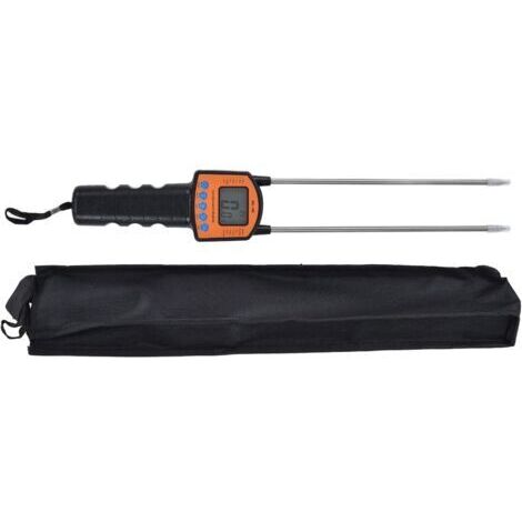 LaBlanc-Humidimètre de Grain-outil LCD numérique humidimètre-5-49.9% testeur d'humidité de Grain Portable