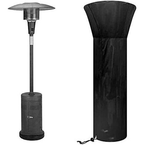 Couverture de Chauffe-Patio Housse pour parasol chauffant210D Bache de Protection pour Chauffage de Terrasse Extérieur Anti-Poussière/Vent (1/5)
