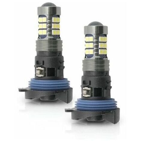 2 pièces HP24W LED ampoules de feux de jour avec base DRL ampoule de lumière du jour pour Peugeot 3008 5008 2009-2016 Citroen C5 2008-2017 Led DLR ampoules de lampe de stationnement (1/5)