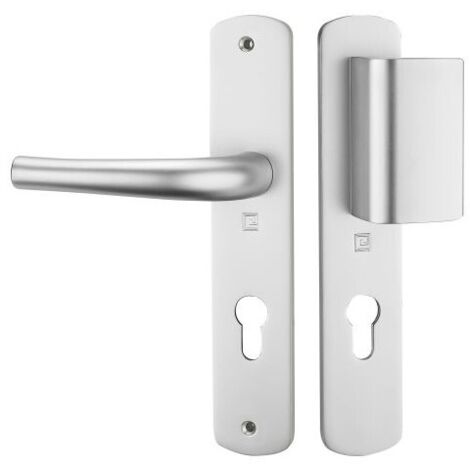 Heracles SALOME HOME serrure aluminium argent 70 mm entraxe (1/4)