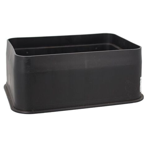 Réhausse pour regard rectangle 12 pouces – Protection arrosage – Longueur 40 cm – Hauteur 17 cm – Largeur 27 cm