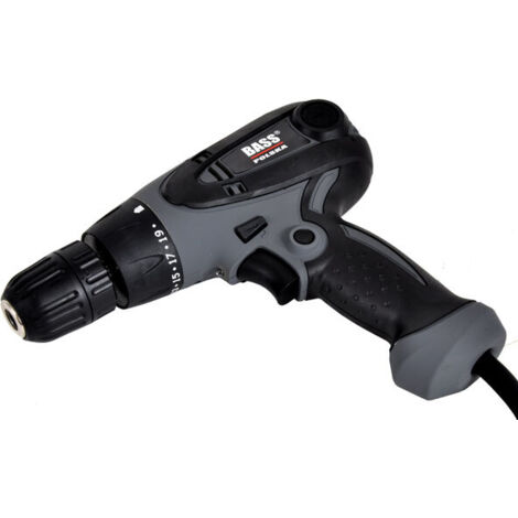 Perceuse-visseuse 850W avec lampe LED – Vitesse réglable 0-800 tr/min – Mandrin auto-serrant 10mm – Pour bois dur et béton armé