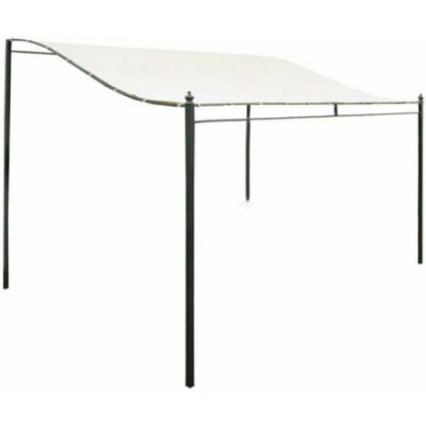 Toile de toit de rechange pour tonnelle 300D – Imperméable et résistant à la déchirure – 3mx2.6m – Protection extérieure durable