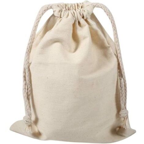 6er-Pack Baumwollbeutel mit Kordelzug, einfarbige Aufbewahrungsbeutel aus Baumwolle für Hochzeit, Party, Festival, Dekoration, DIY-Basteln (1/5)