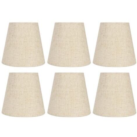 Gistuch 6pcs Style nordique E14 Chandelier à lustre lampadaire Lampe de lampe murale Accessoire pour décoration de la maison (1/5)