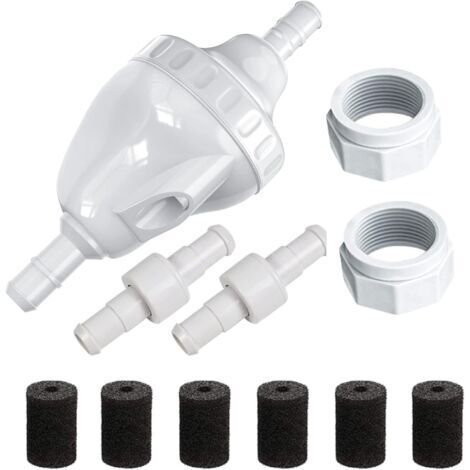 Nettoyeur de Piscine Valve Set, G52 Remplacement de Secours Valve+Tuyau pivotant D20 +D15 Tuyau Nut Alimentation,pour Polaris 180, 380, 280, 480, 3900 Nettoyeur de Piscine (1/5)