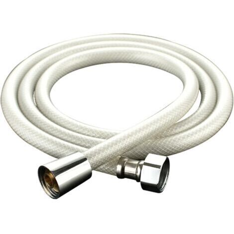 Tuyau de douche en PVC de 1,5 m, 2 m, 3 m, 4 m, 5 m, 6 m, 8 m, 10 m, flexible et anti-explosion - Tuyau d'extension de robinet de salle de bain (10 m) (1/3)