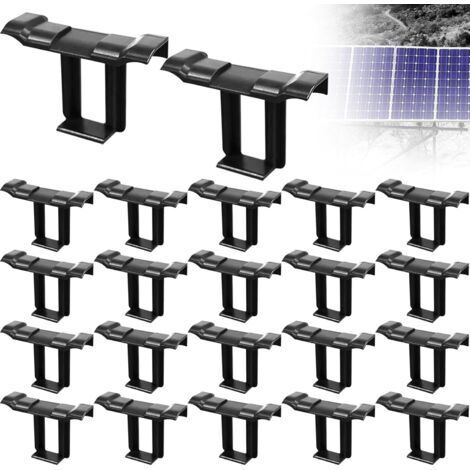 20 Clips De Drainage Pour Panneaux Solaires – 35 Mm, ABS, Anti-boue, évacuation D’eau Automatique – Maison, Camping-car, Bateau