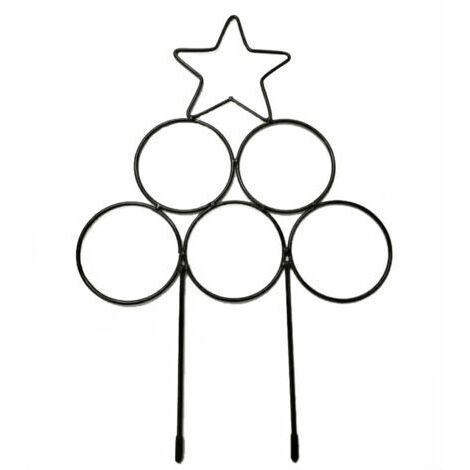 Ahlsen Lot de 4 Petits Treillis d'intérieur pour Plantes en Pot, Treillis empilable de 35 cm pour Plantes grimpantes, Treillis de Plantes d'intérieur pour décorer Les Plantes comme Arbre de Noël, Trei (1/5)