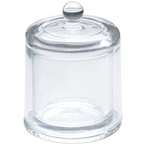 Ahlsen Compactor, Boîte pour Cotons et Cotons-Tiges avec Couvercle, Transparent (1/5)