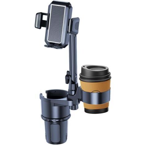 Ahlsen Porte-gobelet Automatique, Porte-gobelet Expander Support téléphone, Extension Porte-gobelets Stable, Adaptateur Porte-gobelet Voiture, extenseur Porte-gobelets (1/5)