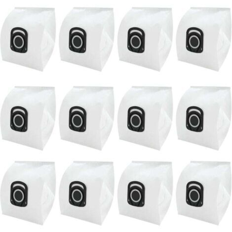 FOREHILL Sac pour Aspirateur Rowenta Hygiene +ZR200520 ZR200720, pour Rowenta Compact Power, X-Trem Power et Silence Force (RO64xx RO63xx RO68xx RO39xx), 12 Pièces (1/4)